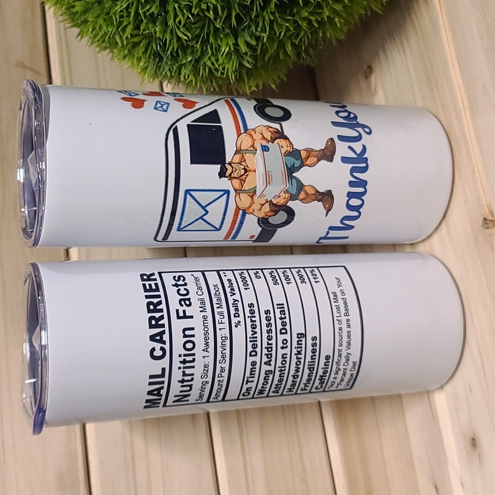 DELIVERY Truck Thank you Delivery Appreciation Tumbler NWT Choose ONE